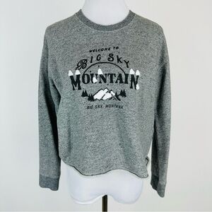 Madewell Big Sky Montana Sweatshirt Size Small